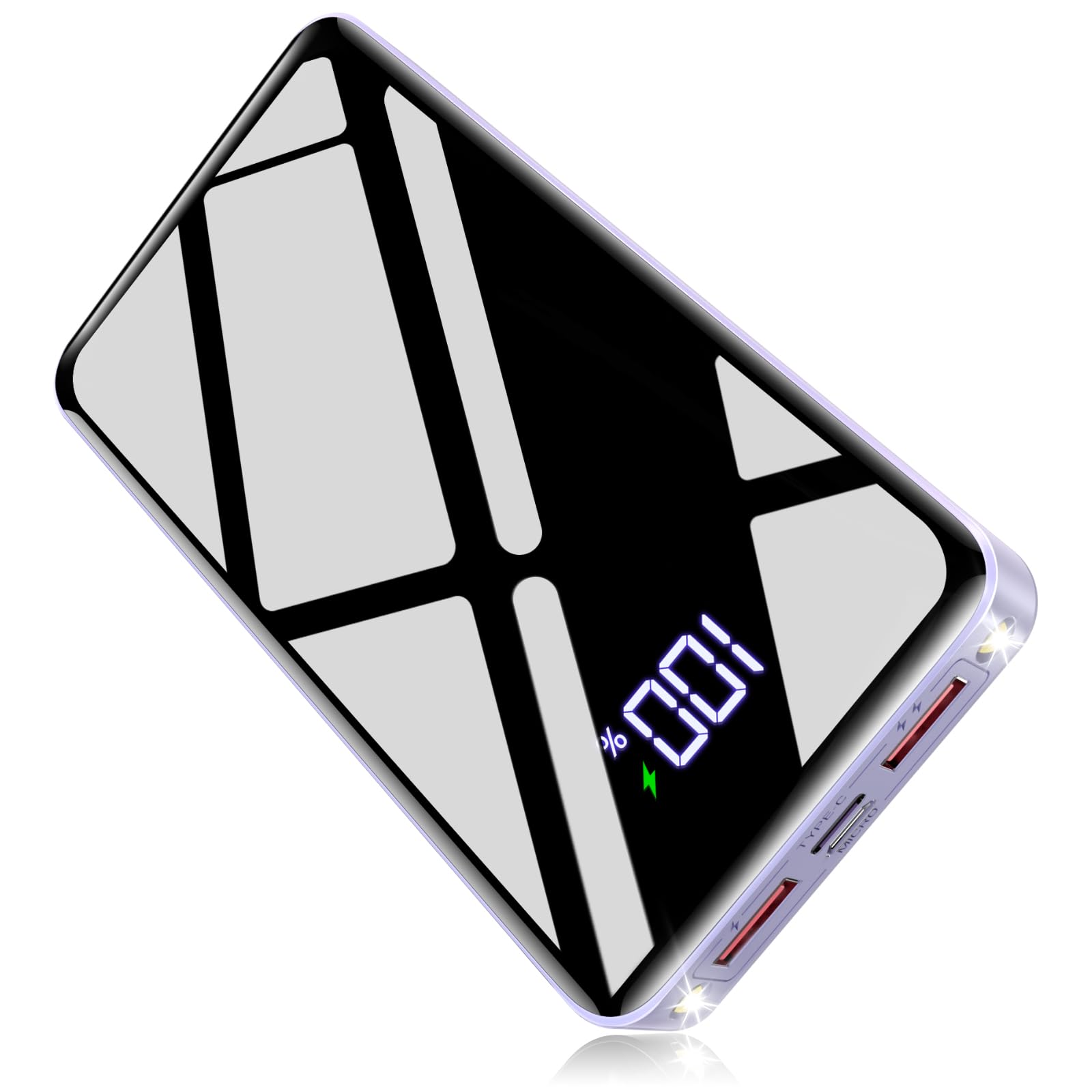 ✴️ モバイルバッテリー 40000mAh 3台同時使用可能 残量表示 高速充電 Amazon | モバイルバッテリー 40000mAh大容量 3台同時充電 LCD